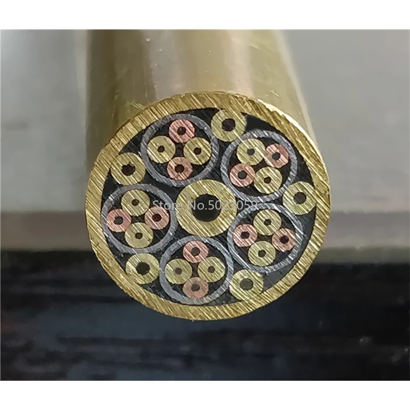 Мозаичные штифтовые заклепки сделай сам с хвостовиком ножа диаметром 8 мм