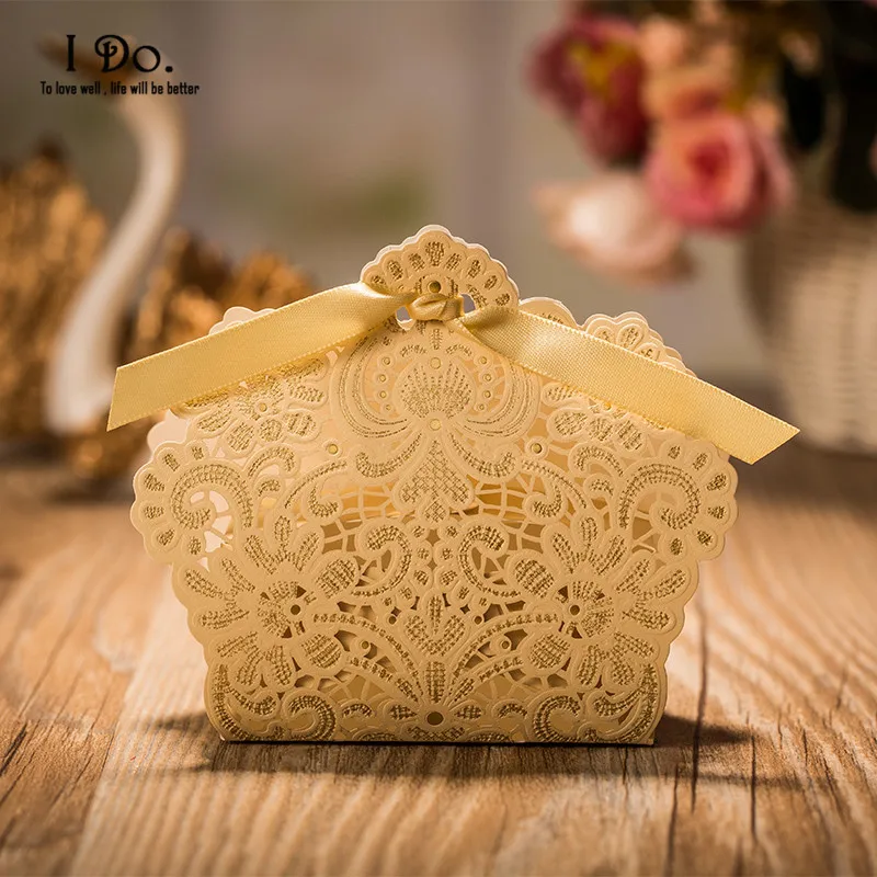 Бесплатная доставка 100 шт. красные/Искусственные коробки для свадебных подарков