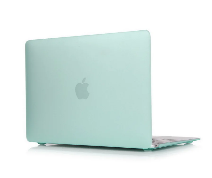 Чехол для ноутбука Apple macbook Air Pro retina 11,6 12 13,3 15 для Mac book Pro 13 15 дюймов с сенсорной панелью+ чехол для клавиатуры - Цвет: Green