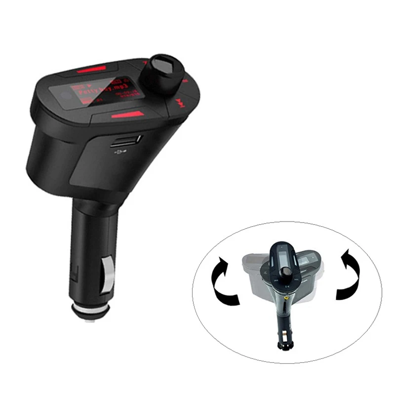 Handsfree Bluetooth автомобильный комплект fm-передатчик беспроводной радиоадаптер Hands-free