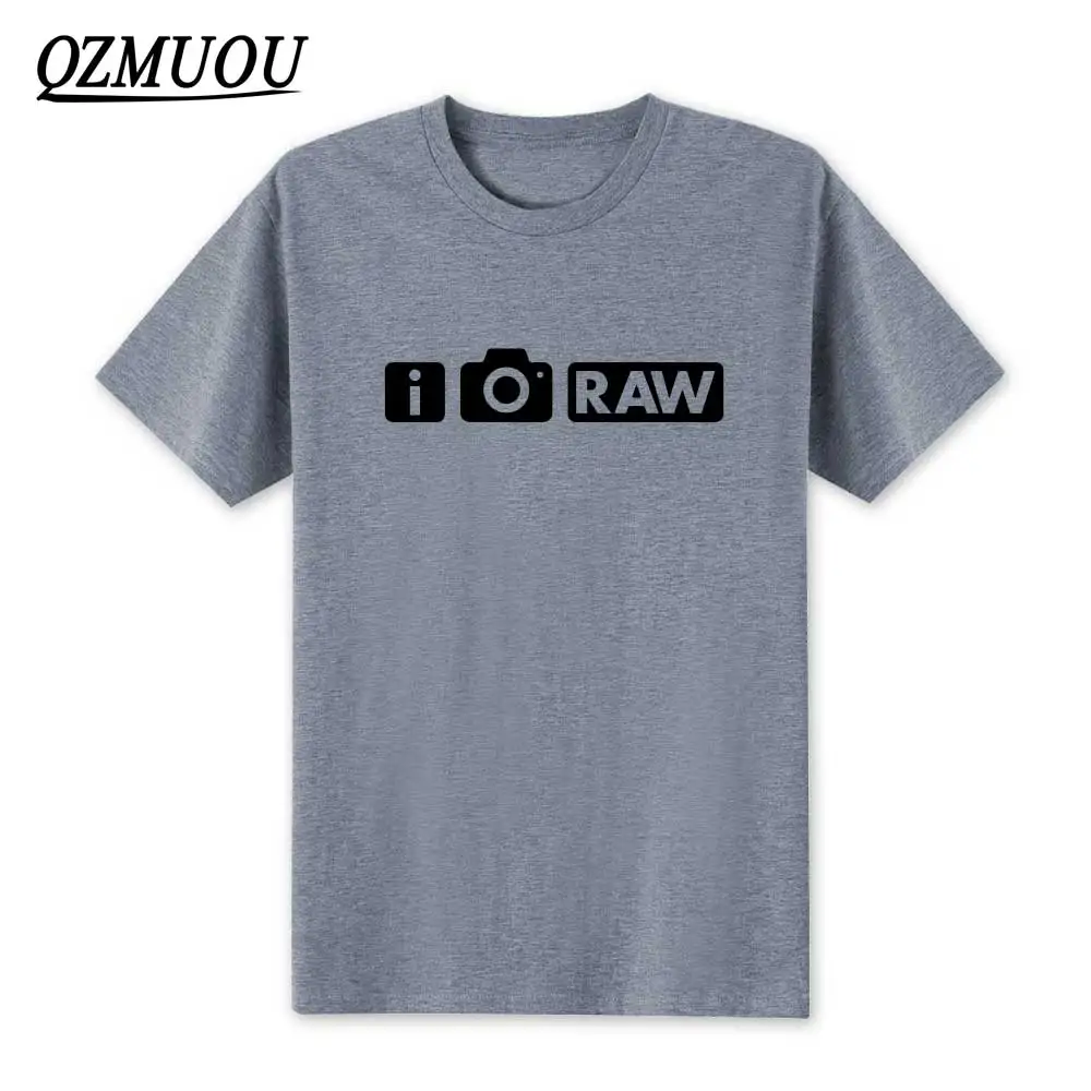 Новинка 2020 модные футболки с надписью I Shoot RAW Funny photo photographer camera летняя мужская