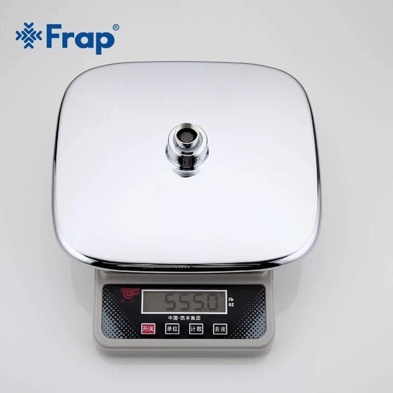 FRAP Новое поступление 255*230 мм Ванная комната ABS душевая головка Топ