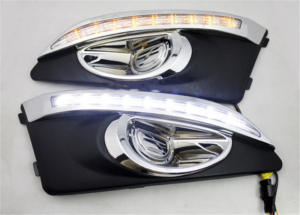 Автомобильные светодиодсветодиодный дневные ходовые огни CSGJMY 2 шт. 12 В с