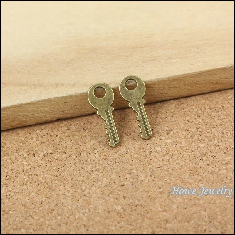 80 шт качественные античные бронзовые ключи в современном стиле кулон из сплава