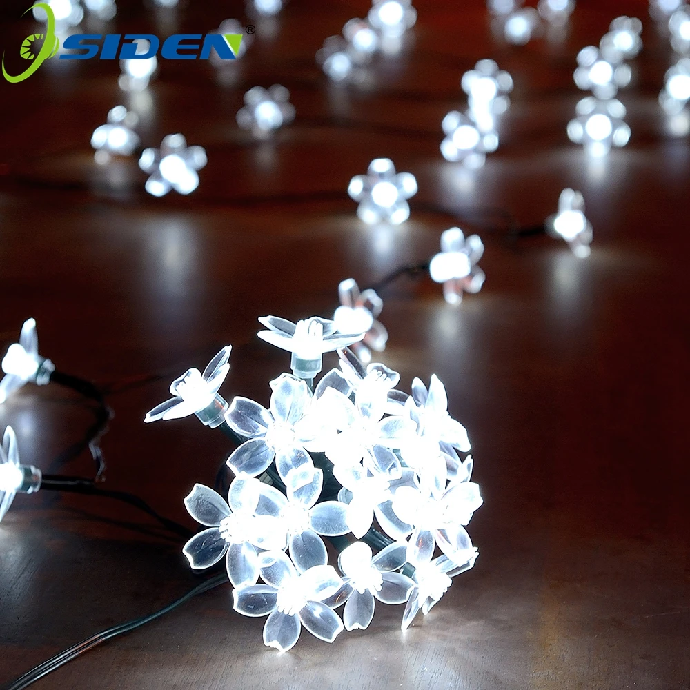 Гирлянда на солнечной батарее 100 светодиодов 7 м 5 м|outdoor solar string lights|100 led solarled fairy