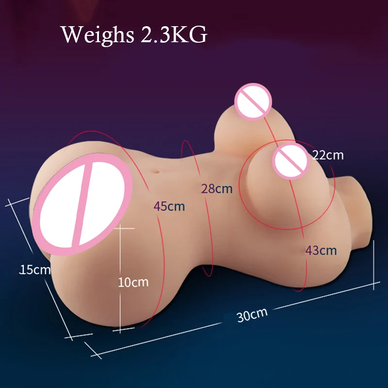 Секс-кукла с большой ягодицей и грудью Реалистичная Вагина анал для мужчин