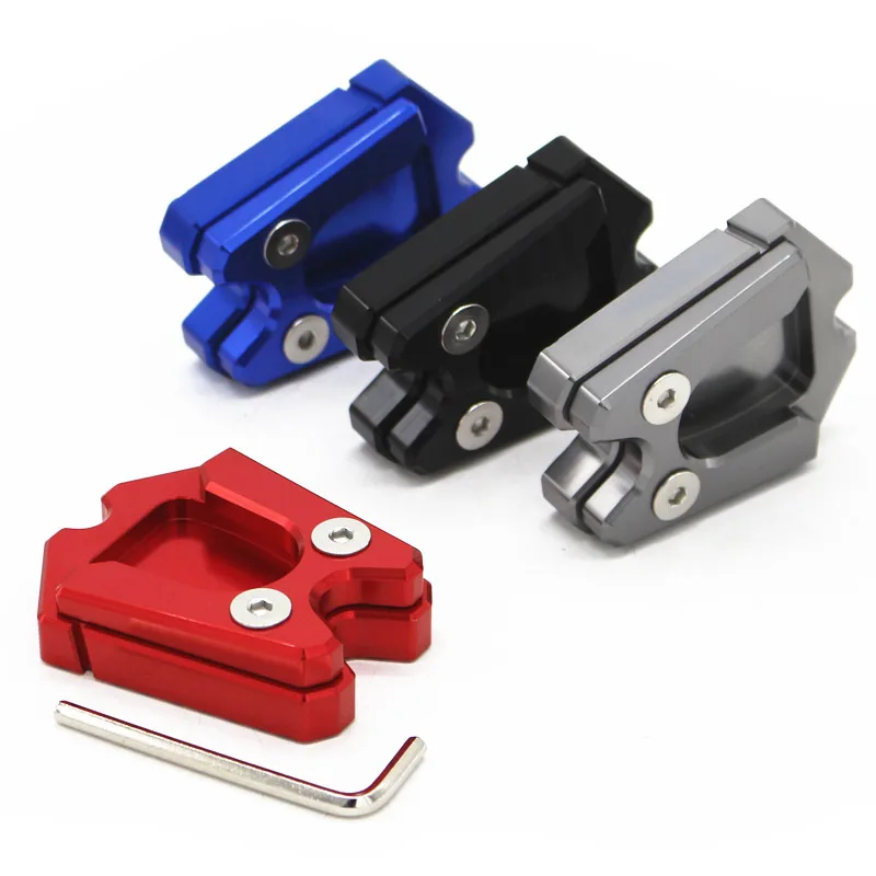 Kickstand Pad Extension Plate Foot Side Stand Enlarge Holder for Piaggio Vespa GTS GTV 3Vie | Автомобили и мотоциклы