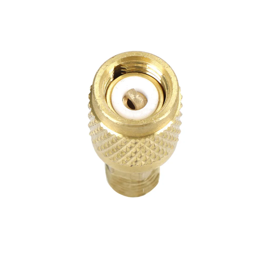 

New R410 Brass Adapter 1/4" Male to 5/16" Female Charging Hose to Pump High Quality