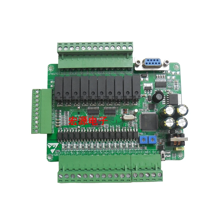 ПЛК промышленная плата управления FX1N FX2N FX3U-24MR ПЛК контроллер программируемый