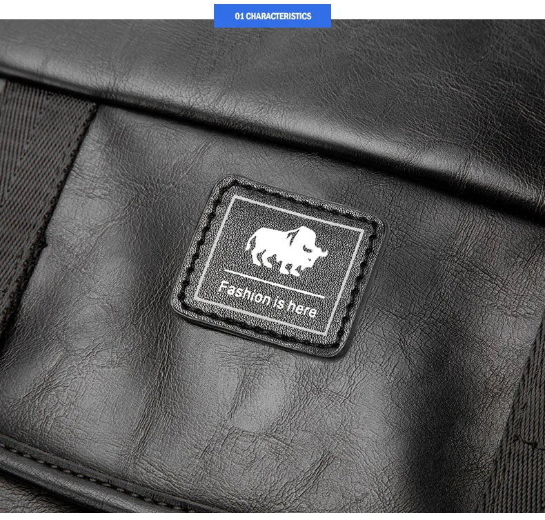 BISON DENIM, высокое качество, корейский стиль, кожаный мужской рюкзак, модная школьная сумка для подростков, повседневные мужские рюкзаки для мужчин