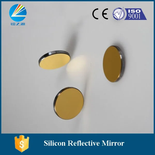 

30mm diameter Mo reflective mirror in Silvery Gray for CO2 laser glass cutting machine