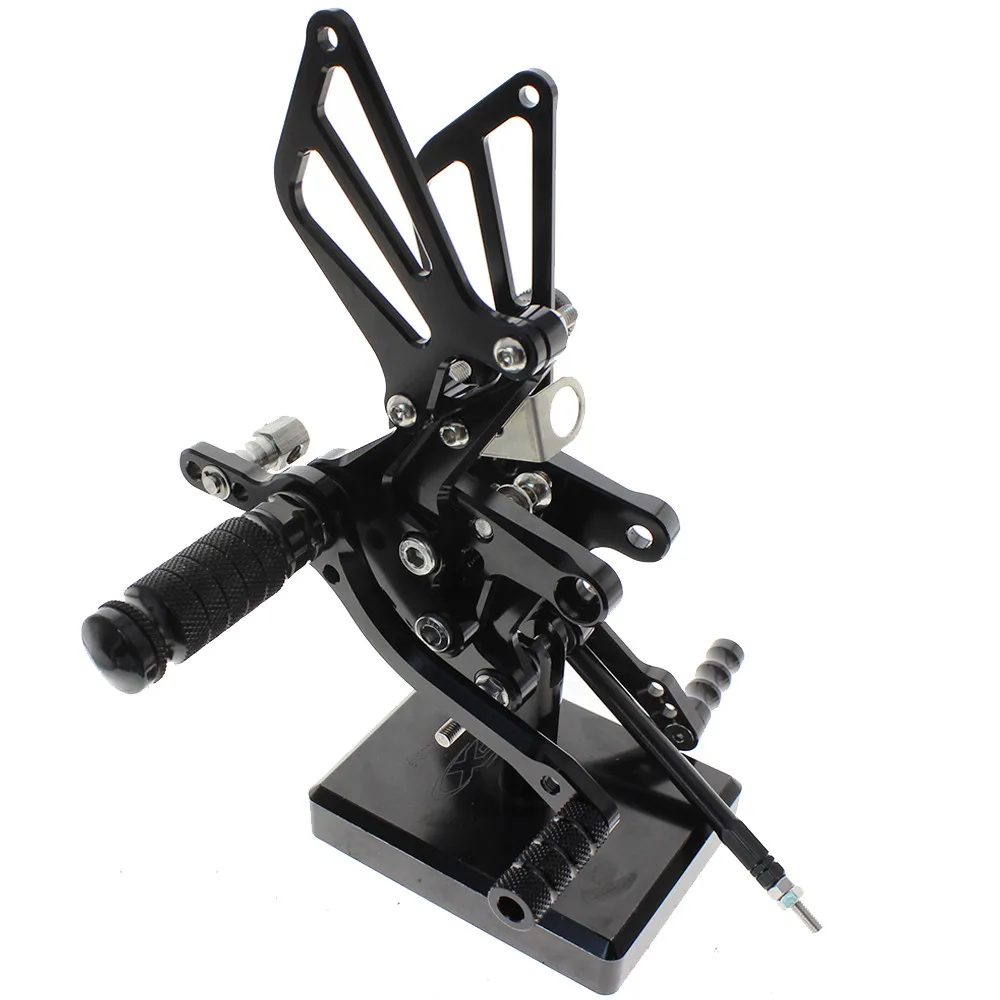 CNC Алюминий мотоцикл Rearset сзади установить подножки педали для ног Suzuki SV650 SV650S SV1000 SV1000S SV 650 1000 1998