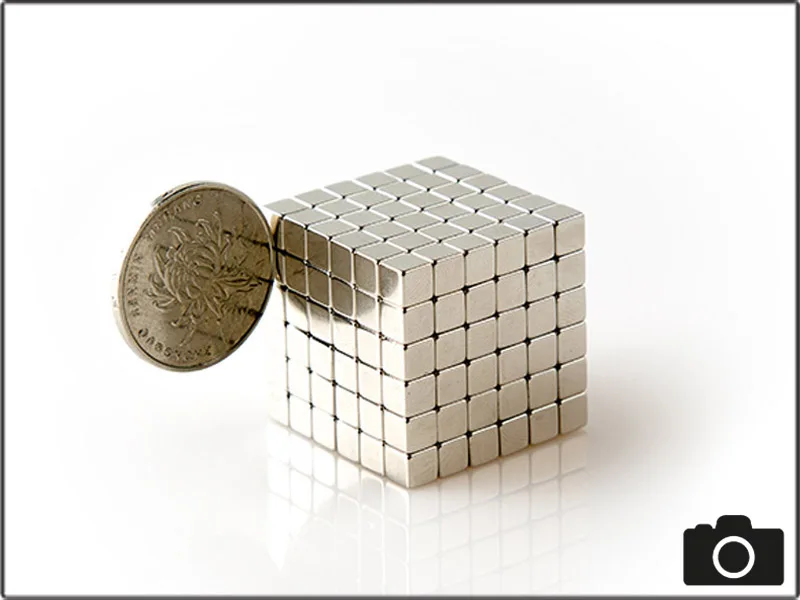 125 шт. Неодимовый Магнит 5x5x5 мм супер сильный Мощный бак Куб 5 мм постоянный N35 NdFeB магнитные магниты квадратные