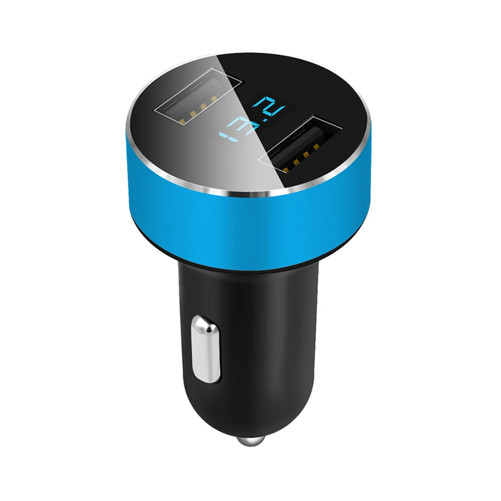 Автомобильное зарядное устройство 5V 3.1A Быстрая зарядка двойной USB порт