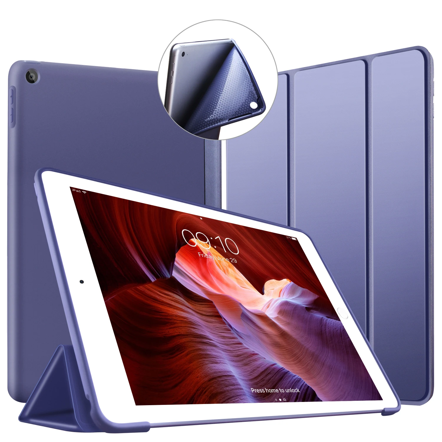 чехол на айпад 2018 9.7 Мягкая задняя крышка силикона для Apple iPad 2017 9 7 дюймовый TPU A1822
