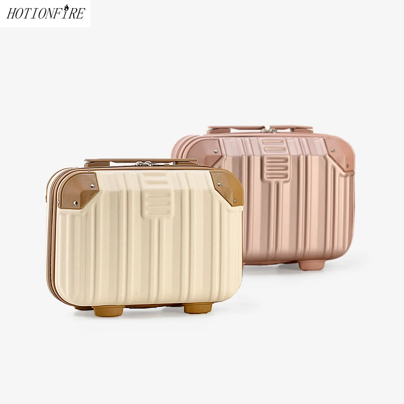 Женская сумка модный легкий чемодан 14 дюймов Дамская деловая мини-косметичка на