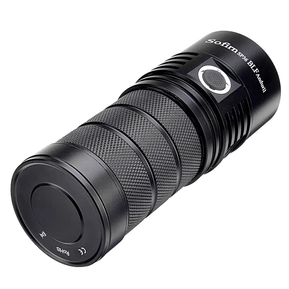 sofirn sp36 blf anduril 4samsung lh351d 5650lm powerful led flashlight usb rechargeable 18650 torch 5000k high 90 cri free global shipping