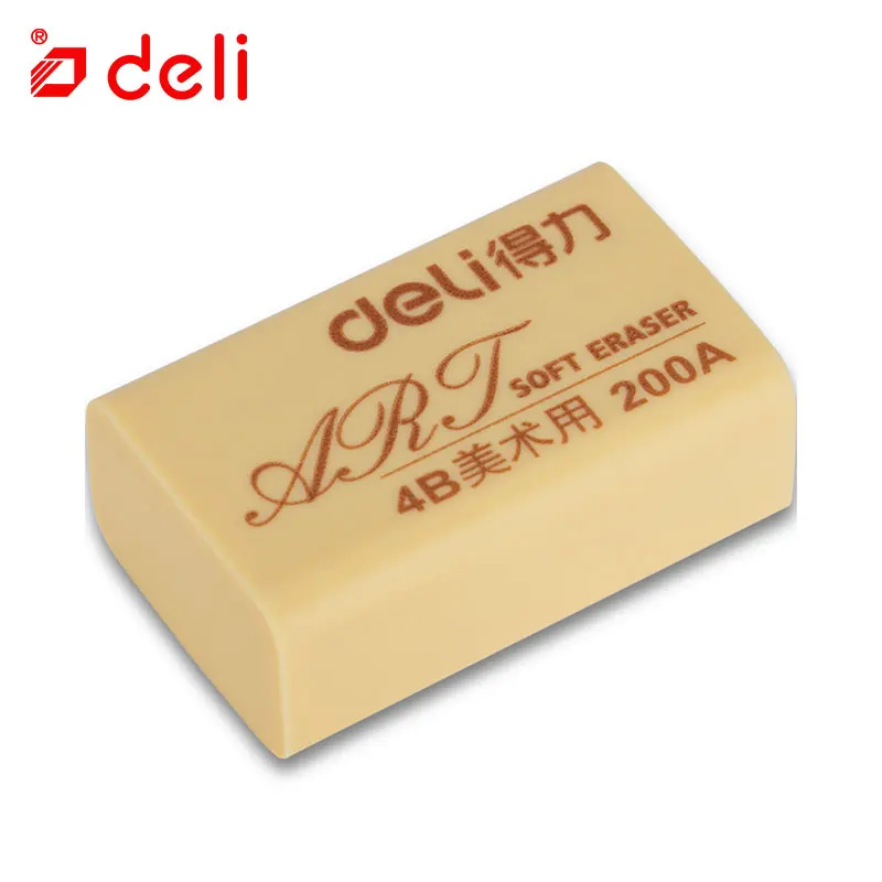 Deli 2 шт. 4B ластик мягкий эскиз для рисования учеников школы канцелярские