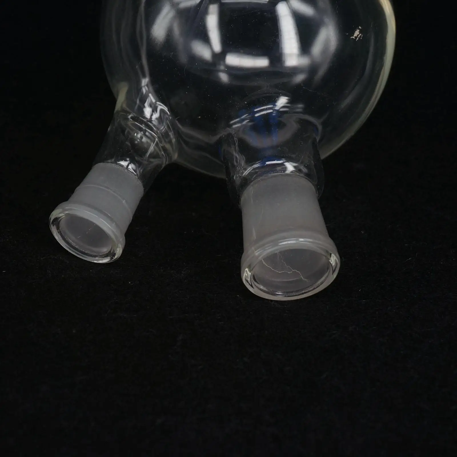 500ml 24/19# Central/Branch Joint 2-neck Round Bottom Lab Glass Boiling Flask | Канцтовары для офиса и дома