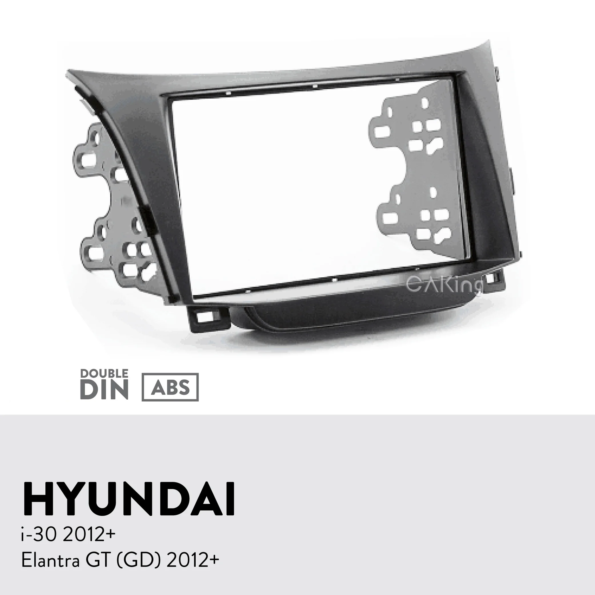 Автомобильная Радио панель для HYUNDAI i-30; Elantra GT(GD) 2012+ Dash комплект установка приборная пластина крышка адаптера рамка консоль отделка