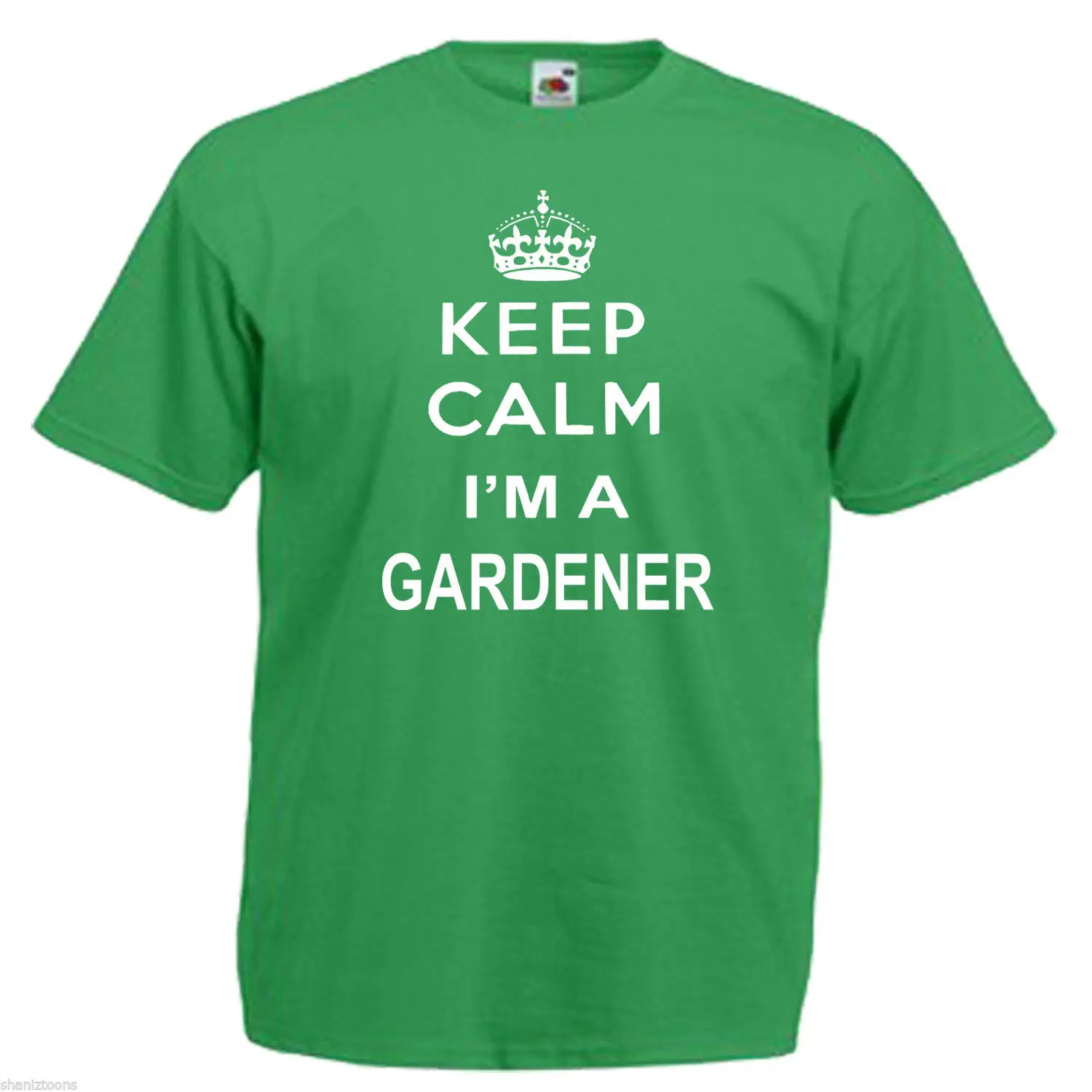 

Novelty Mens T-Shirts for Men 3D Printed Tops Keep Calm Gardener Gardening Adults Mens T Shirt Size S - 3Xl T Shirts