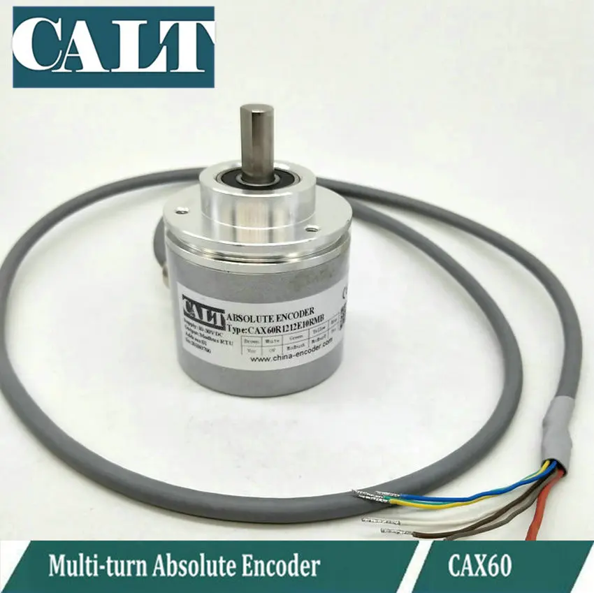 Магнитный кодировщик CALT 4096 12 бит на каждый круг Modbus RTU многооборотный абсолютный