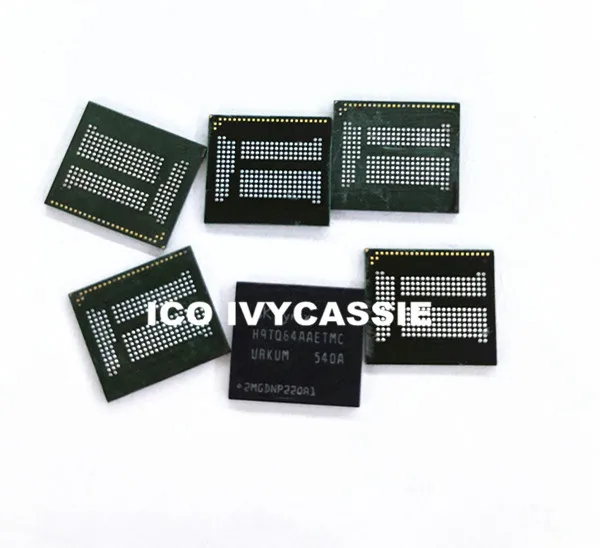 H9TQ64AAETMC eMMC чип памяти nand flash IC используется 100% Протестировано хорошо|Интегральные