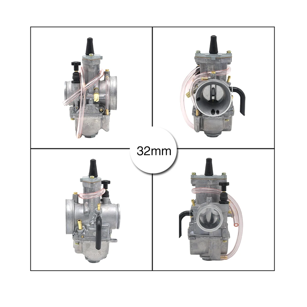 ZSDTRP высококачественный мотоциклетный КАРБЮРАТОР 2 T/4 T 21 24 26 28 30 32 34 мм Carburador ATV Dirt