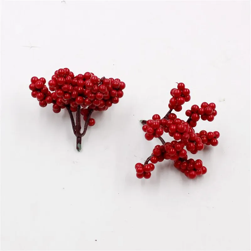 2 шт./лот искусственный фруктовый ягодный гранатовый букет цветов вишневого