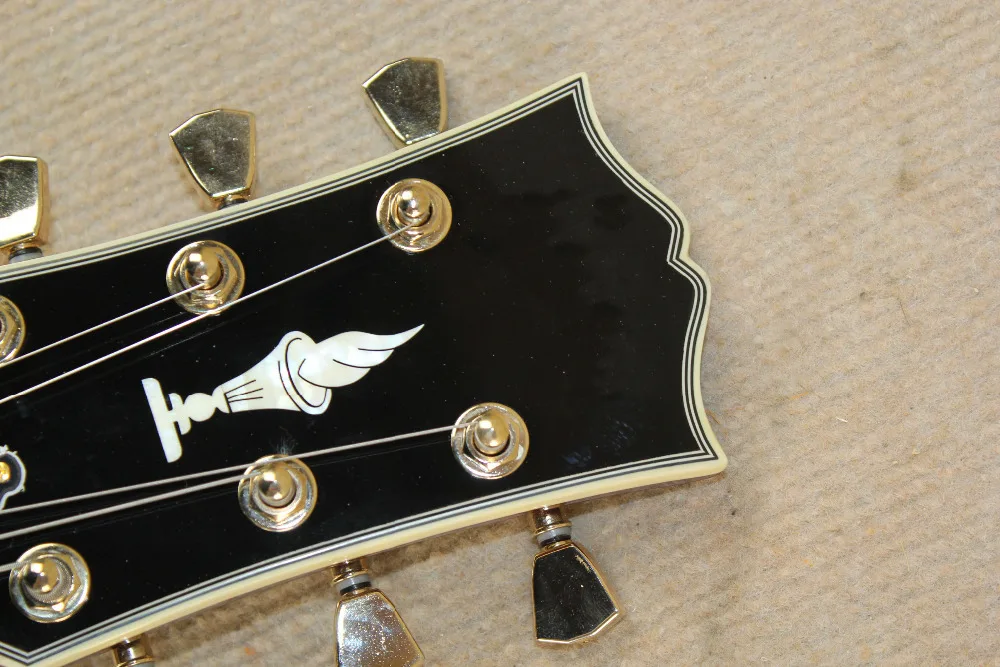 Free shipping Wholesale custom L-5 L5 tobacco burst Left Hand Electric Guitar -15-625 | Спорт и развлечения