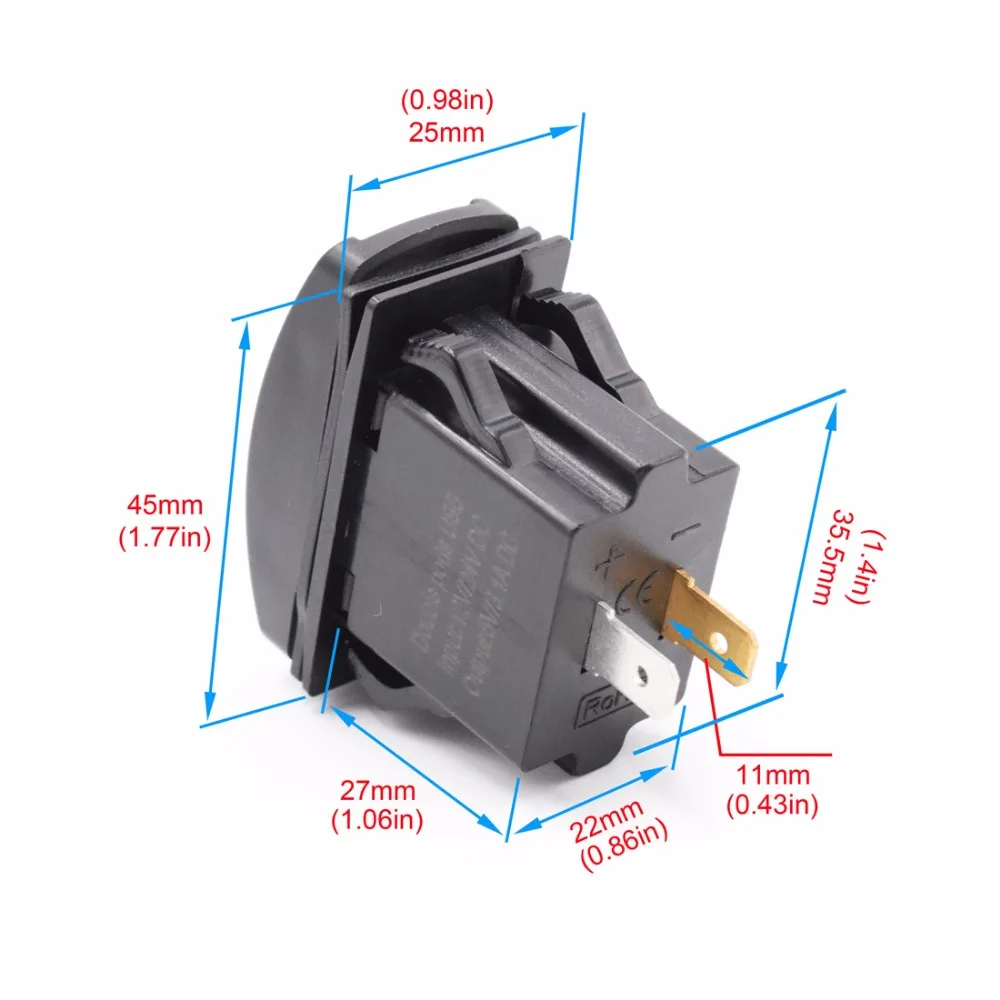 XCGaoon универсальное автомобильное зарядное устройство с двумя USB портами адаптер