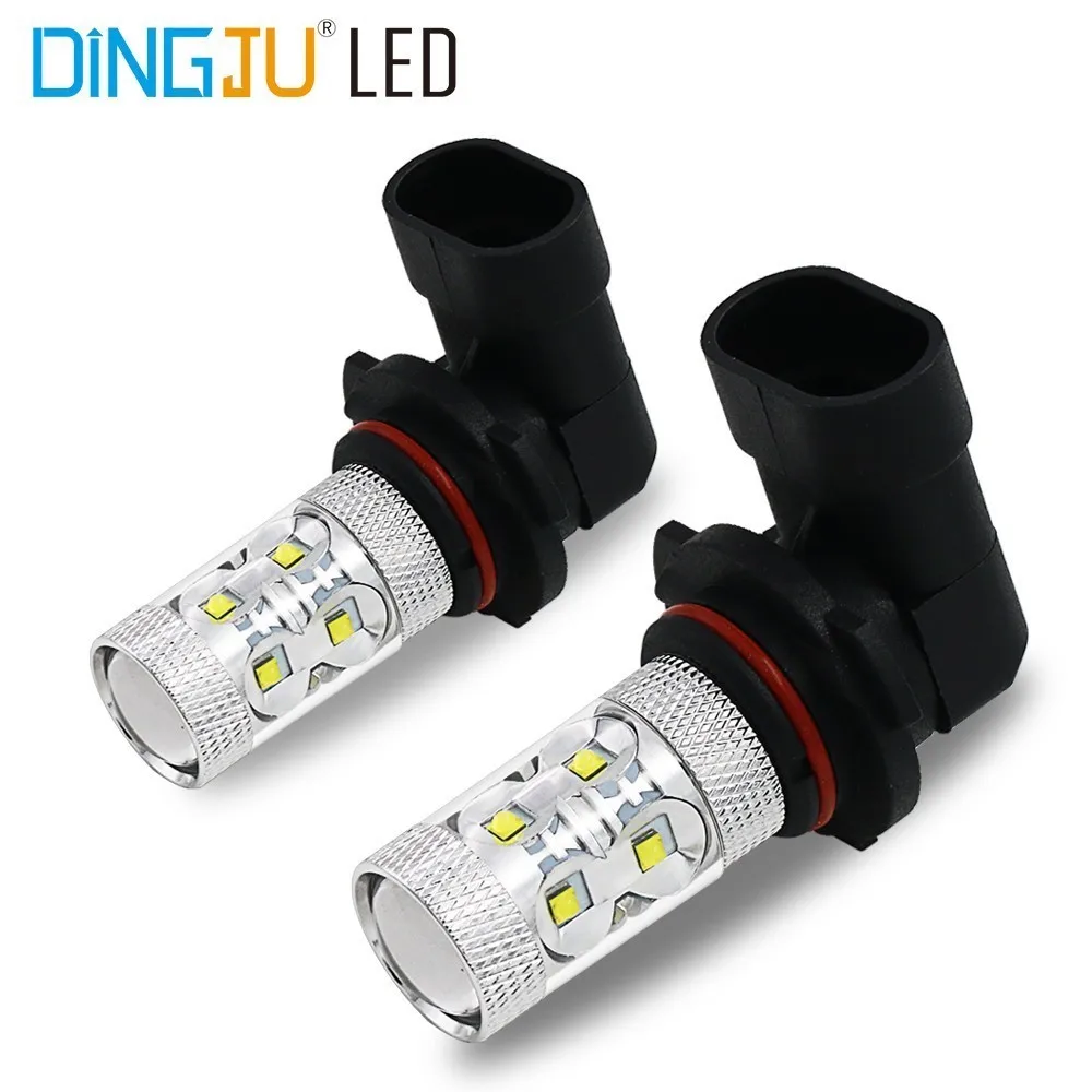 1 шт. 9005 9006 H8 H11 H16 Led HB4 HB3 туман светильник s лампы 10SMD 5202 вождение автомобиля ходовой