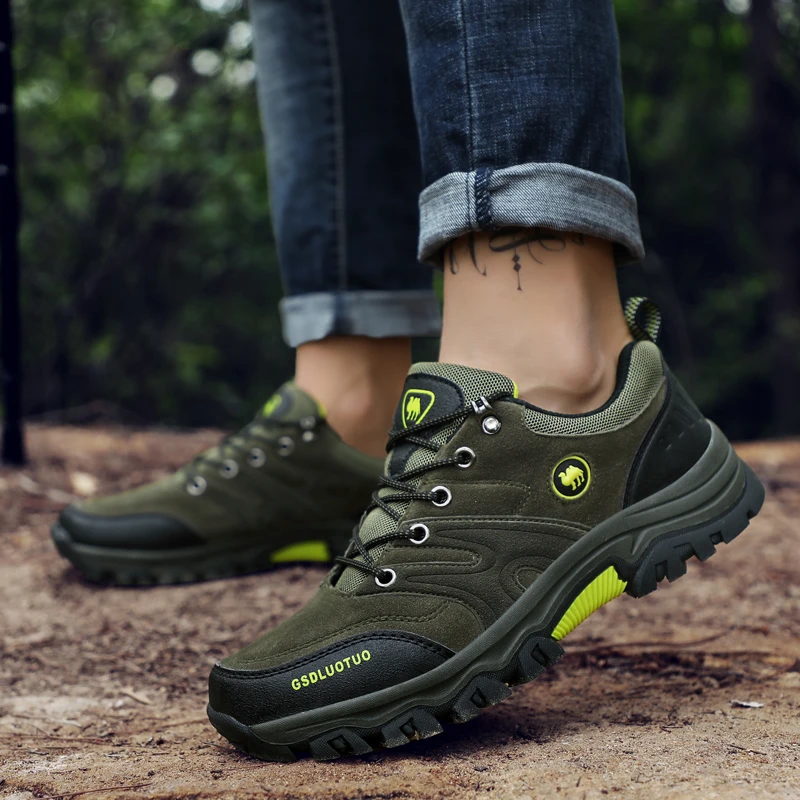 LEFEKA/Мужская обувь для пешего туризма уличная водонепроницаемая альпинизма