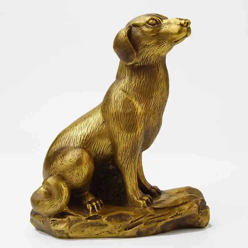 The living room of Tongling copper crafts lucky town house office decoration Feng Shui Zodiac dog | Дом и сад