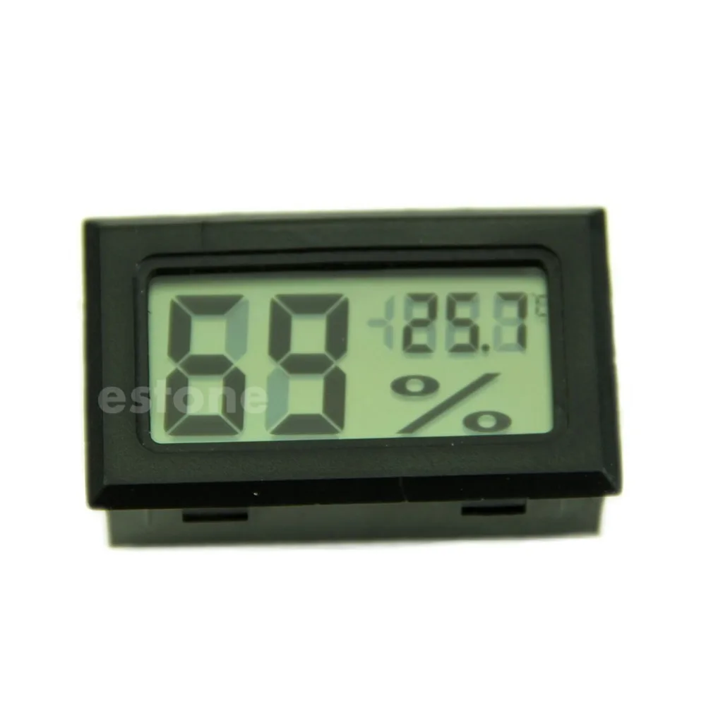 

Hygrometer Thermometer Digital LCD Temperature Humidity Meter 10%~99%RH