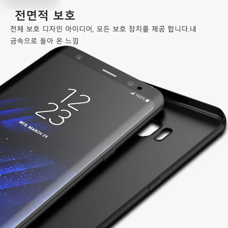 TOPK For Samsung Ultra Thin Skin-friendly Soft Slim TPU Phone Case for Galaxy S9 Plus S8 S7 edge Note 8 9 |