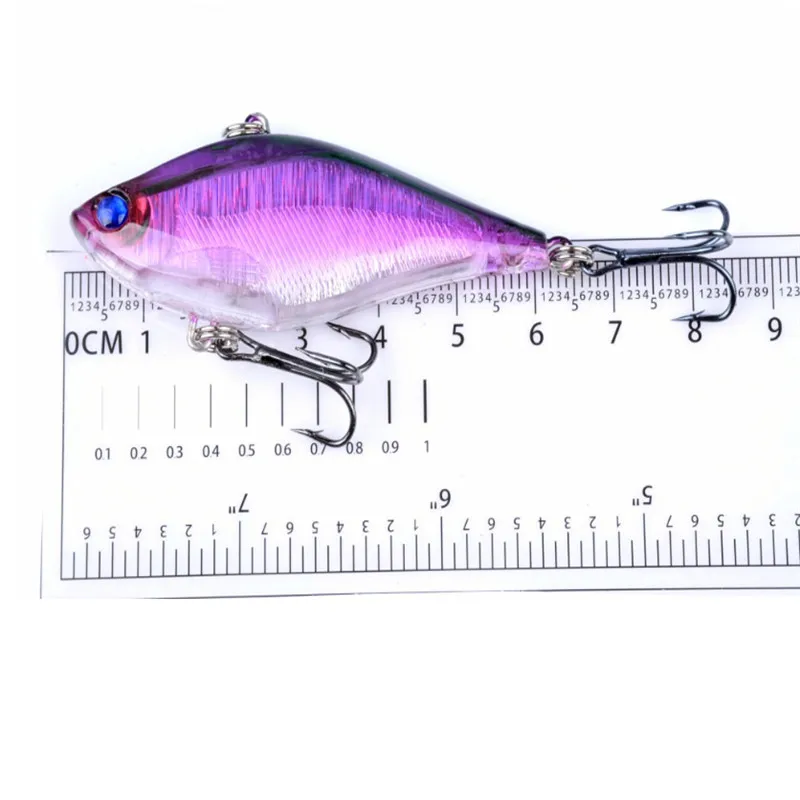 1 шт. рыболовные Тонущая приманка лазерный Вибрирующая наживка воблер типа