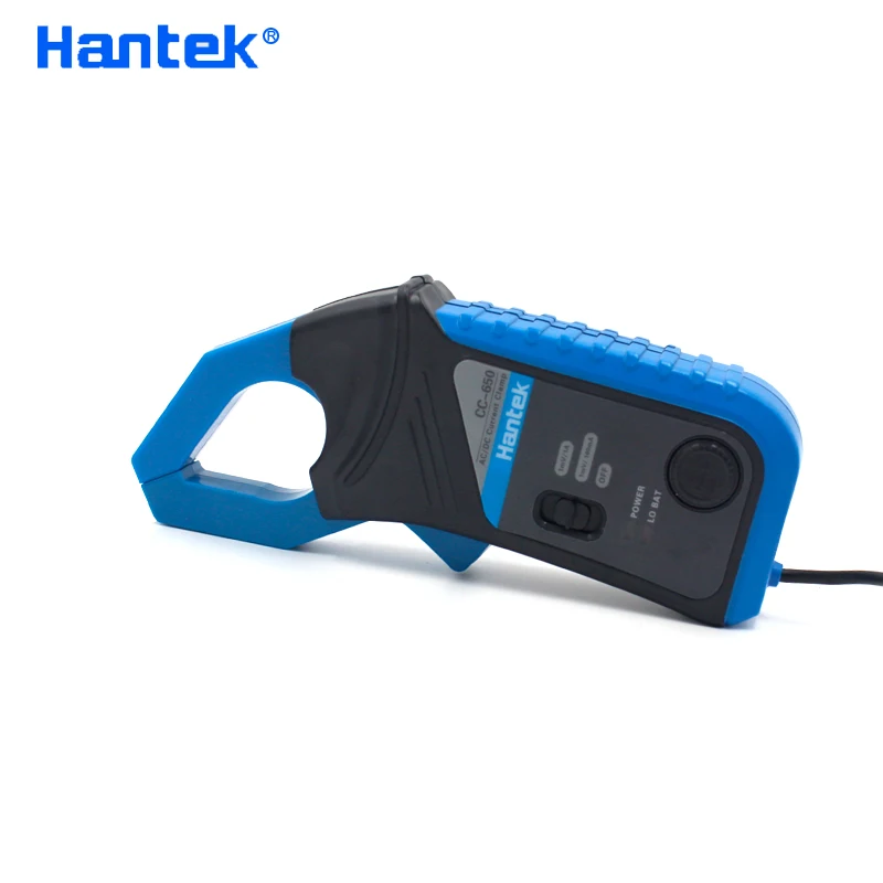 Hantek официальный CC-650 мультиметр AC/DC Зажим тока Электрический измеритель-преобразователь с разъемом типа BNC для осциллографа