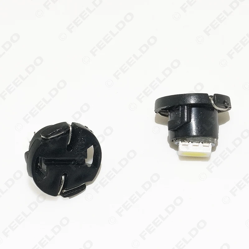 20 шт. авто автомобиль T4.2 1SMD 5050 Чип LED приборная панель светодиодная лампа 7 цветов #