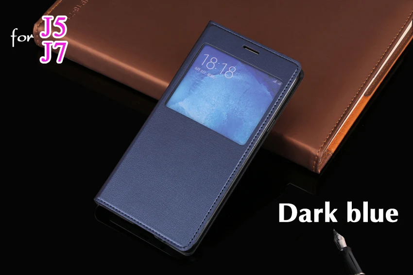 Кожаный чехол-книжка 360 чехол для телефона чехол для samsung Galaxy J5 J7 SM J500 J500F J500H J700 J700F J700H J700FN SM-J500F SM-J700FN