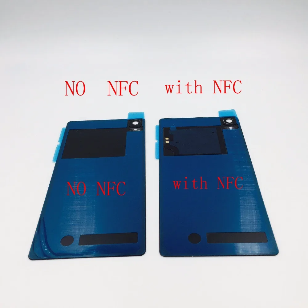RTBESTOYZ Задняя стеклянная крышка батарейного отсека задняя с NFC для Sony Xperia Z2 D6543 L50W