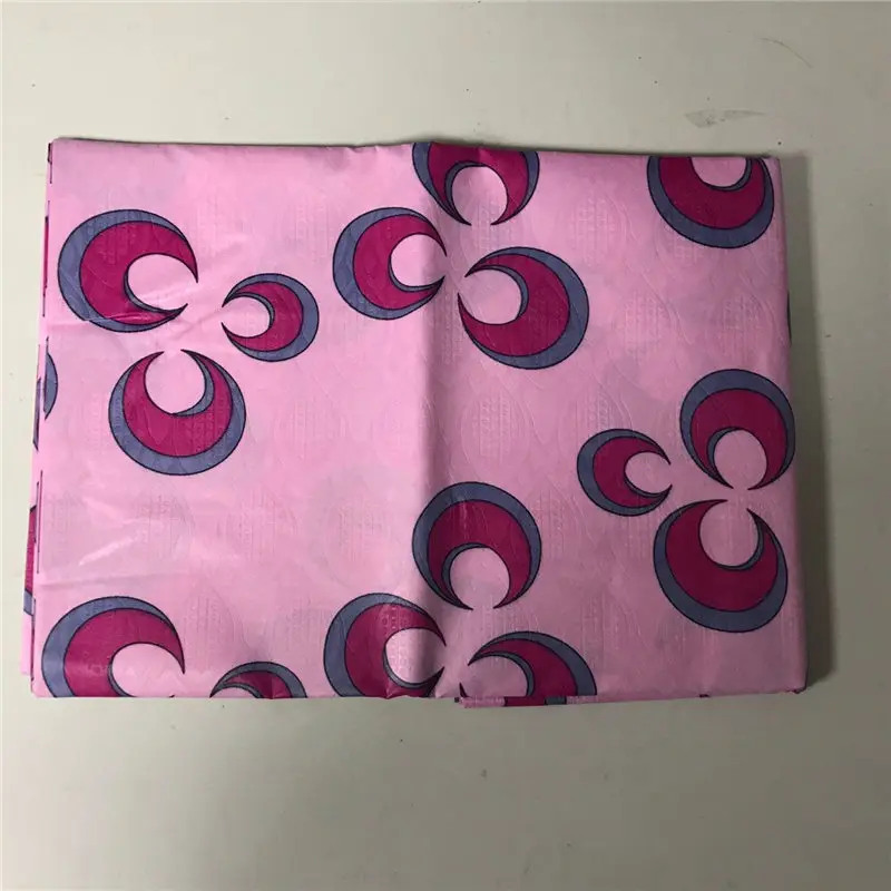 Новый дизайн Африканский цветок Базен Riche парча африканская праздничная одежда