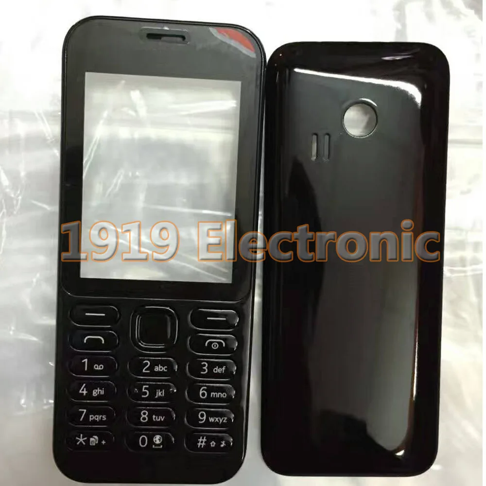 Новый Полный чехол для телефона с английской клавиатурой Nokia 222 +