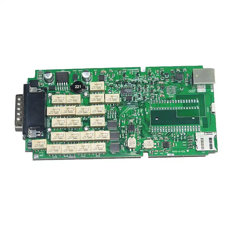 A + качественная зеленая Одиночная печатная плата новый дизайн 2016 00 с Keygen obd2