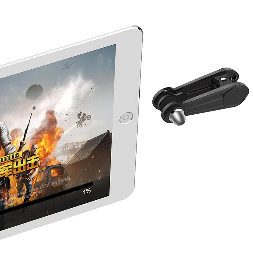 2 шт. для PUBG Mobile для сенсорного геймпада, джойстик, игровой триггер, шутер, контроллер, кнопка огня, ключ Aim для iPad