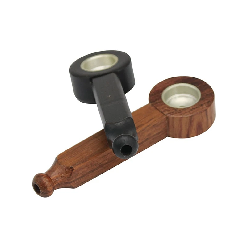 Сырая древесина мини трубы вращения Портативный Творческий курительная трубка