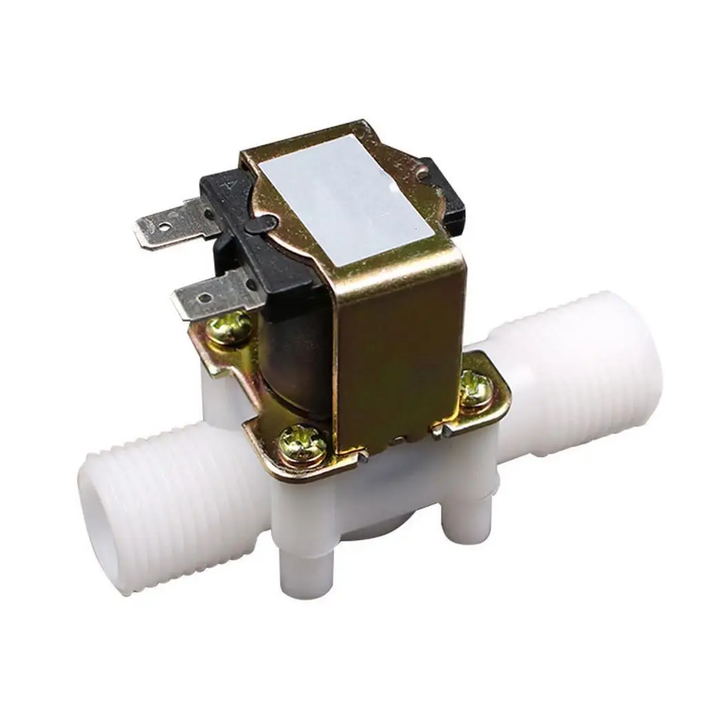 Электрический Соленоидный клапан Магнитный водный воздух DC 12 V 24 AC 220V вход ~ 80 C