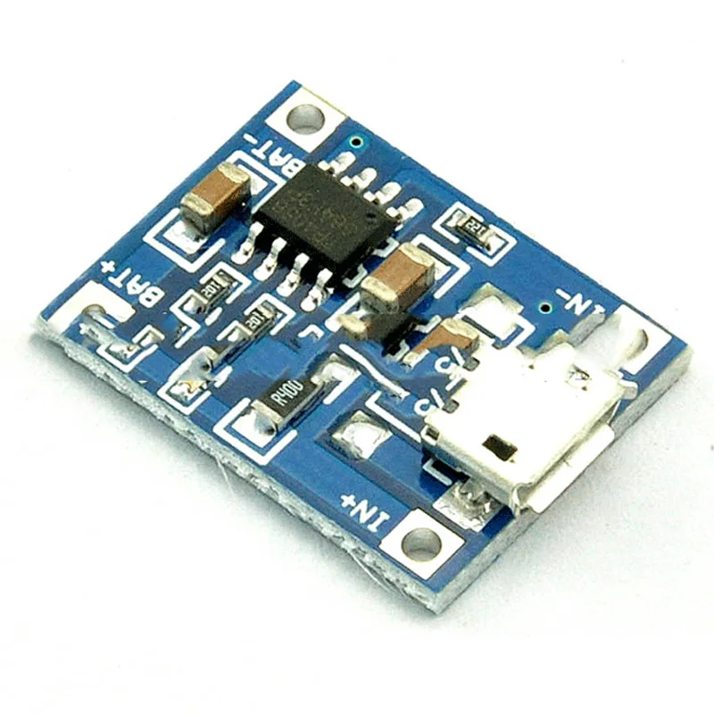 10 шт. плата зарядного устройства Micro USB TP4056 1A модуль зарядки аккумулятора для