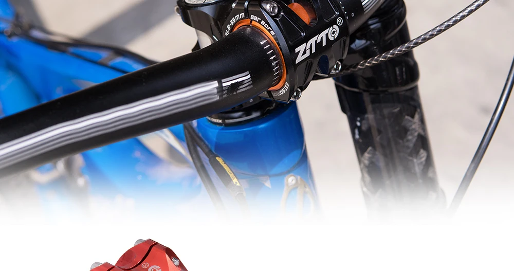 ZTTO MTB 50 мм вынос руля CNC 35 мм 31,8 мм руль для велосипеда Сверхлегкий 0 градусов подъем DH AM вынос руля Enduro 28,6 мм Steerer горный велосипед