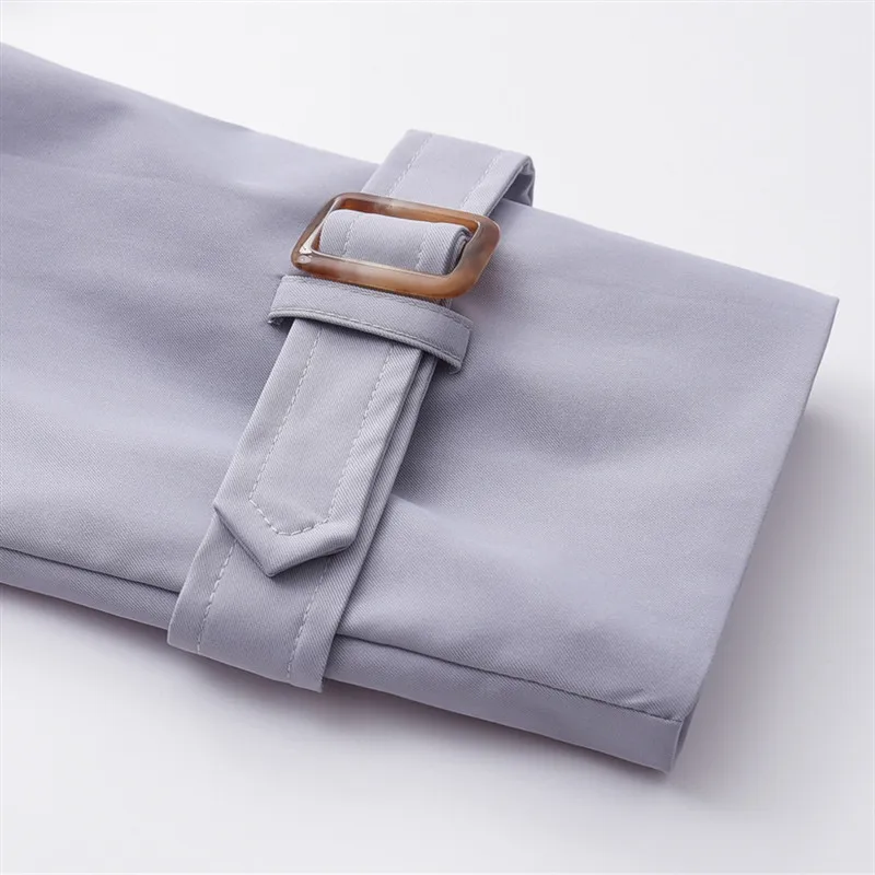 Spring Autumn Trench coat for Womens Classic Double Breasted Belt Long Trench Lady Elegant Casual Business coats High quality